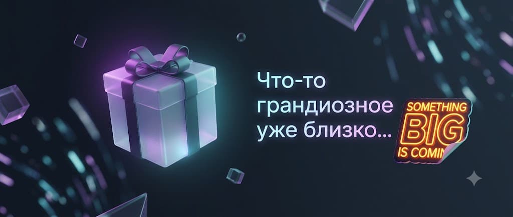 SOMETHING BIG IS COMING